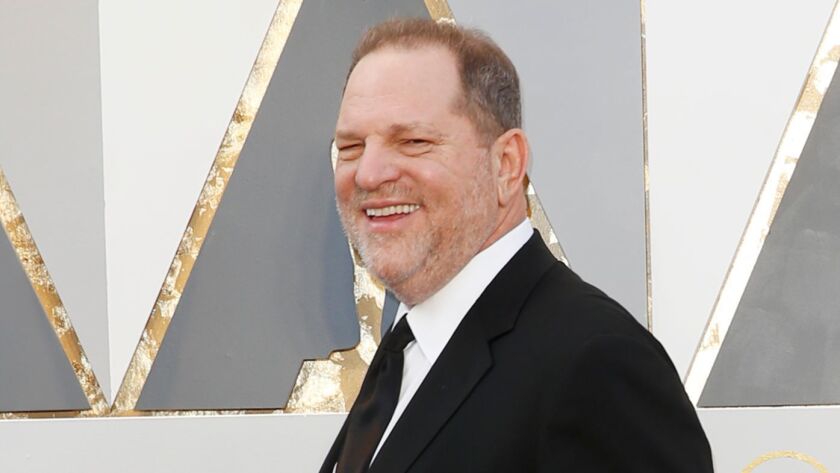 Harvey Weinstein, shown at the Academy Awards in 2016, has spent much of his time in the Phoenix area since being widely accused of sexual misconduct.