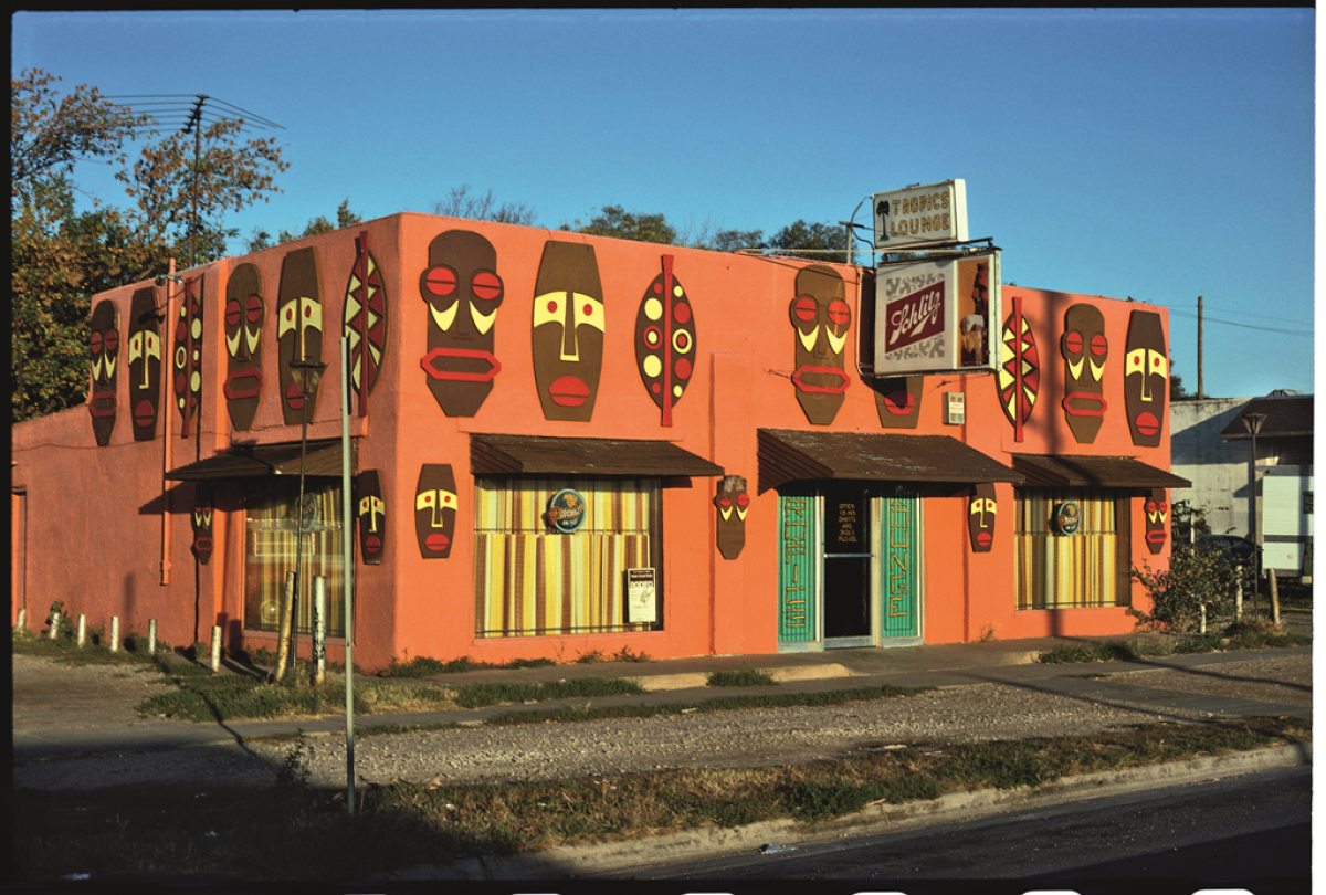 Tropics Lounge, Wichita, Kan,, 1979. (John Margolies/courtesy Taschen Books)