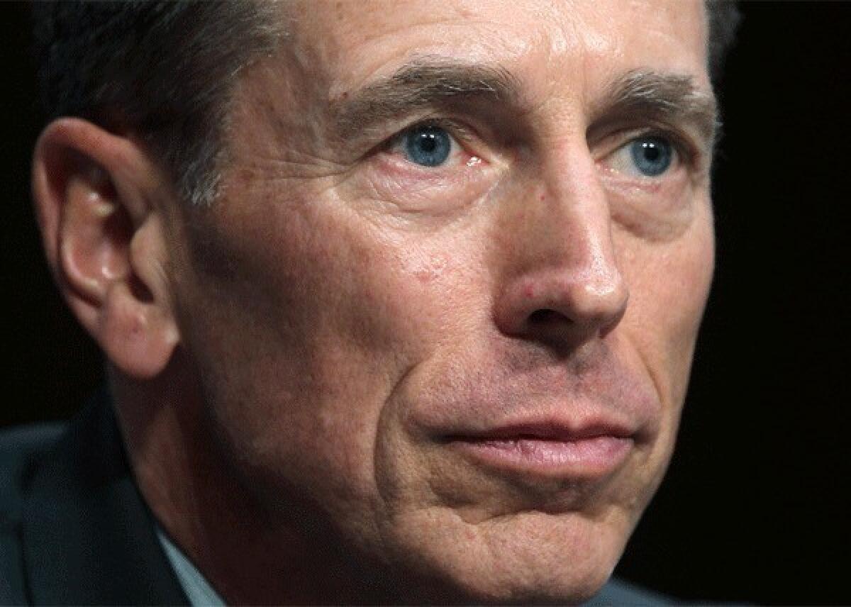 David Petraeus submitted his resignation as director of the CIA on Nov. 9 citing an extramarital affair.