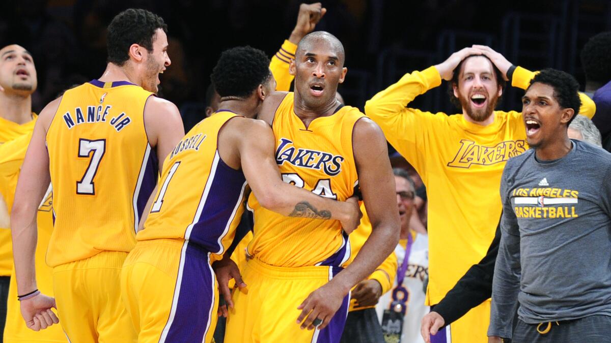 Kobe Bryant's 60-point farewell: a view from the Jazz's side - Los