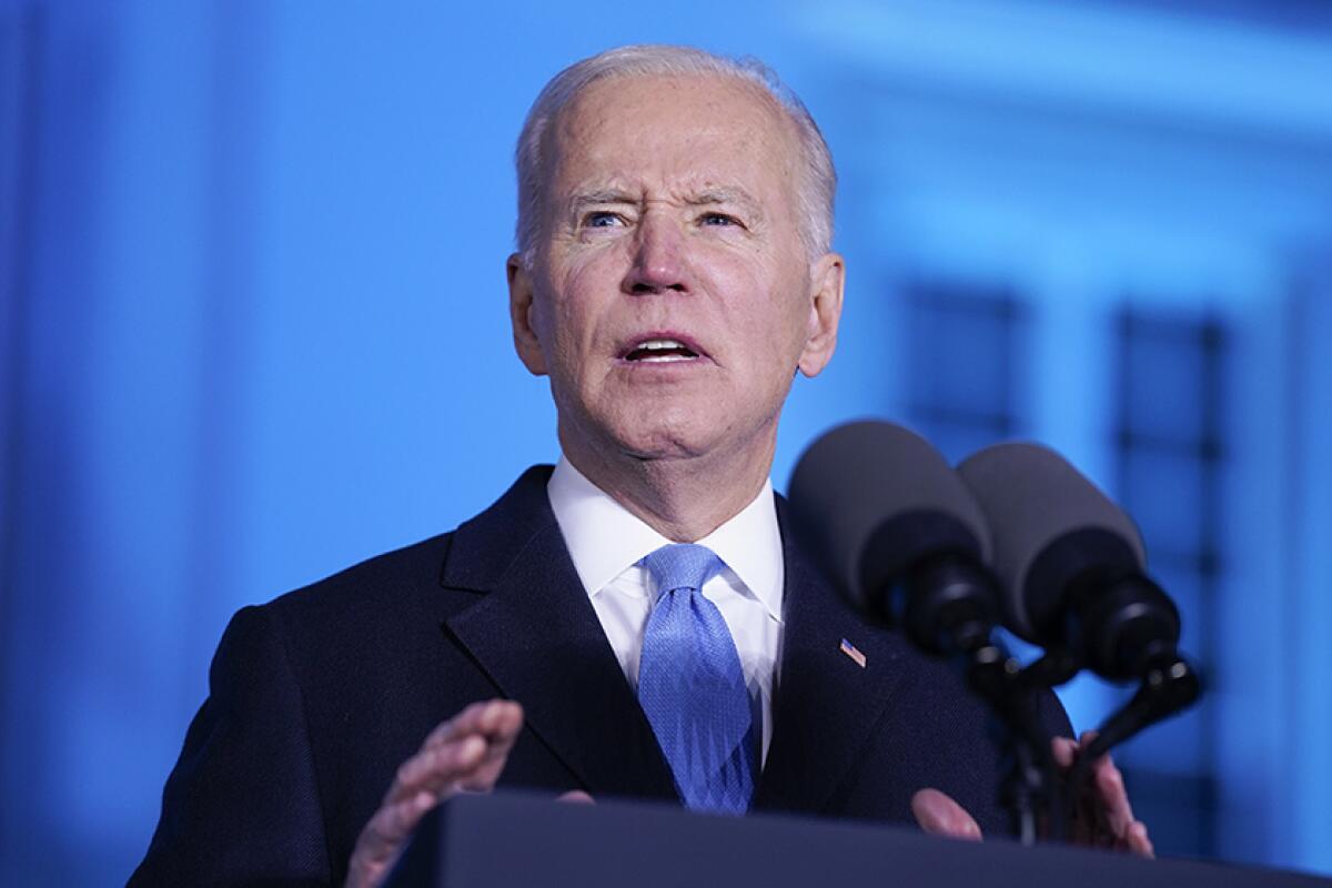 President Biden speaking.