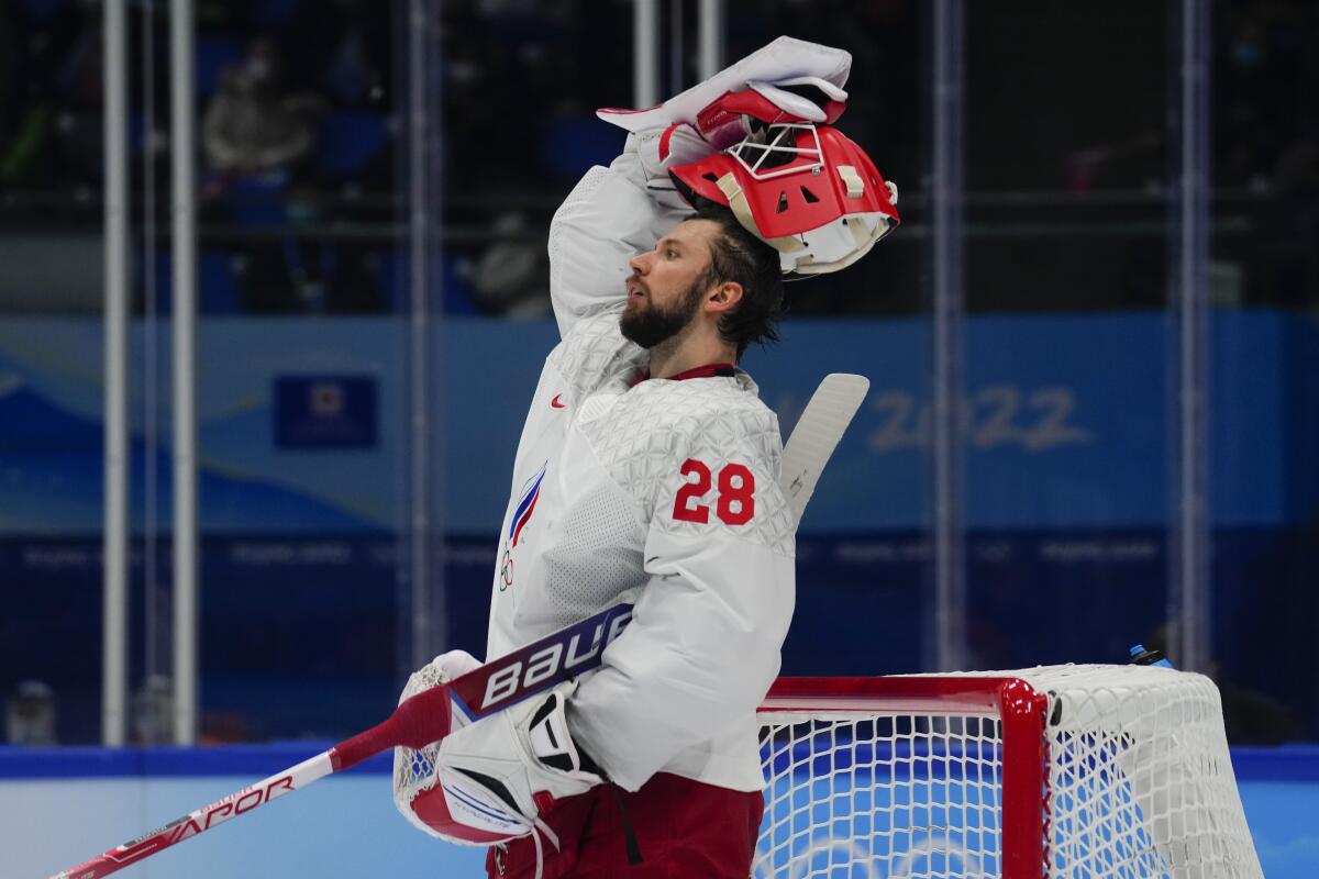 IIHF rules in favor of the Flyers, saying Russian goalie Ivan