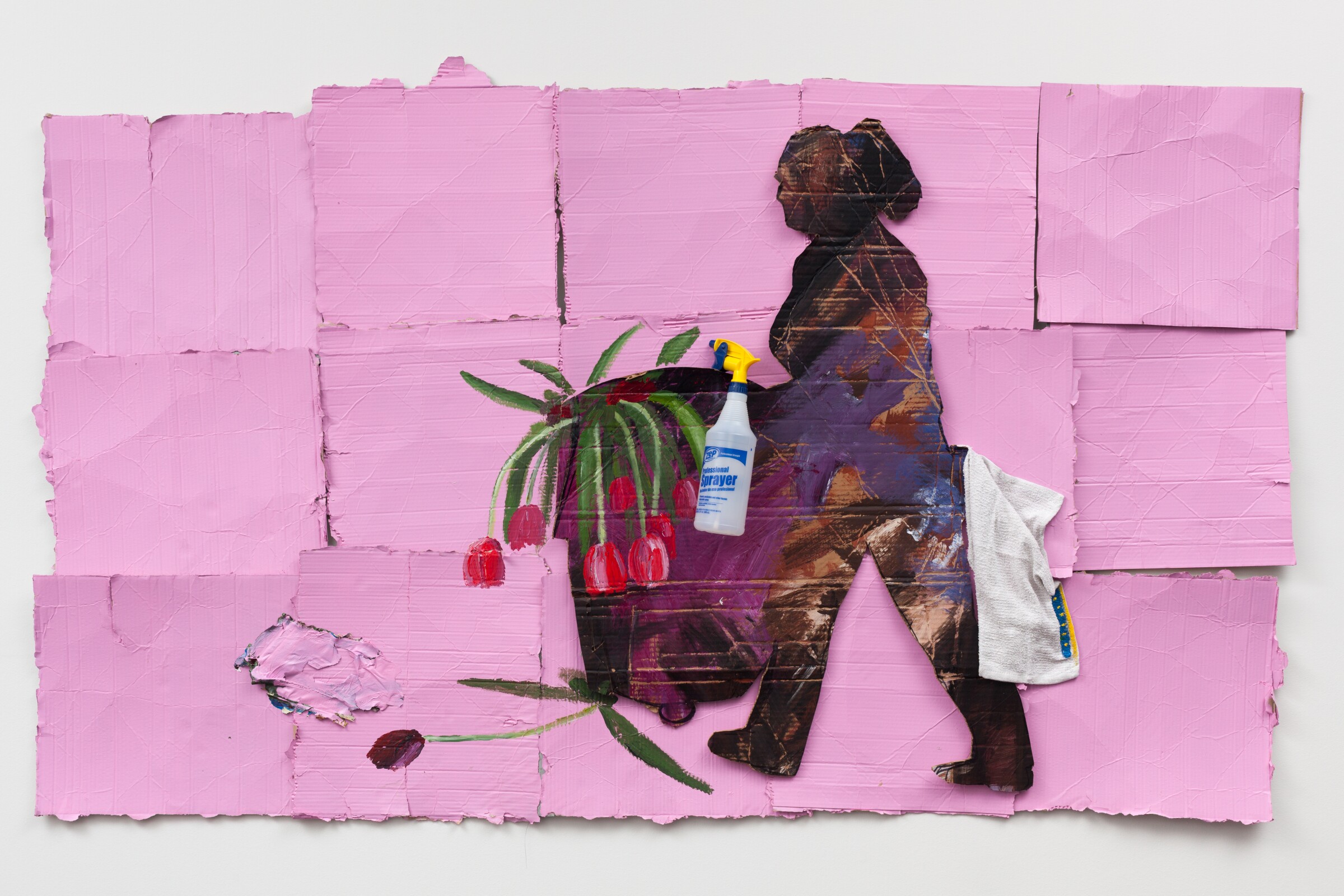 Painting by Ramiro Gomez