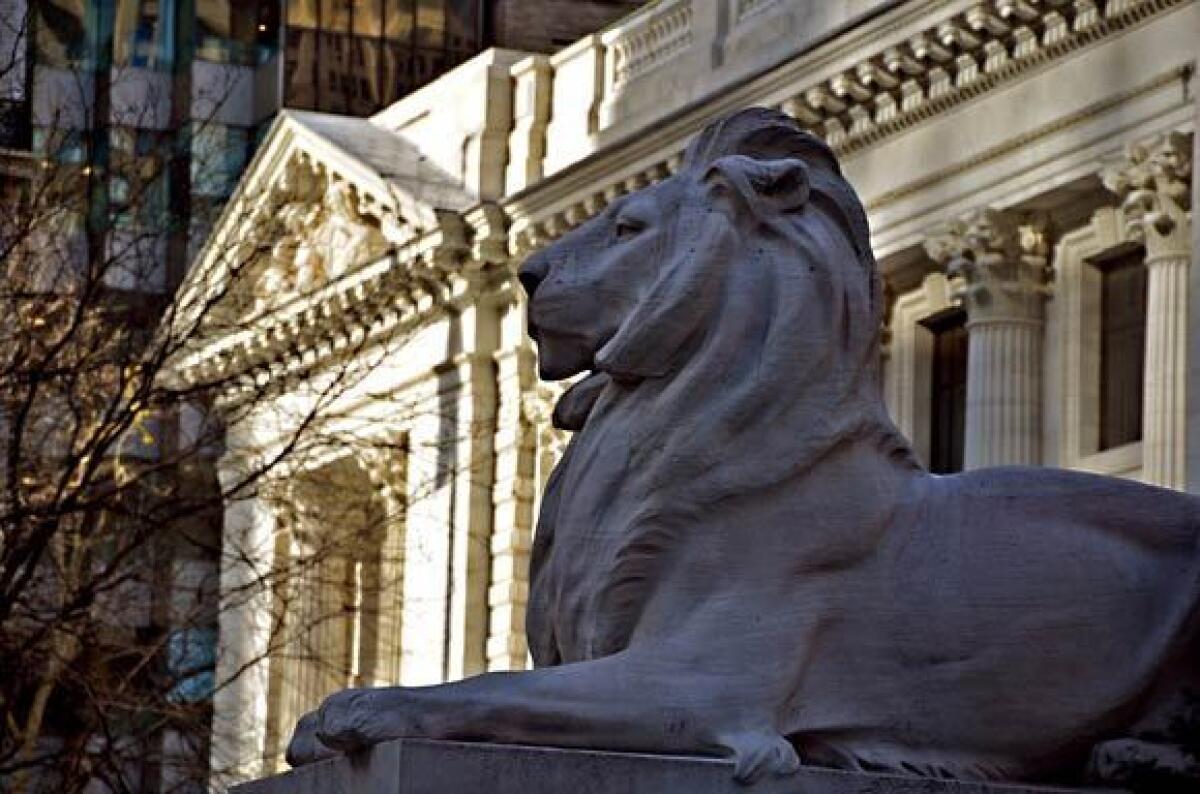 The iconic lions at the entrance to the New York Public Library have been known since the 1930s as Patience and Fortitude, nicknames coined by then-Mayor Fiorello LaGuardia.