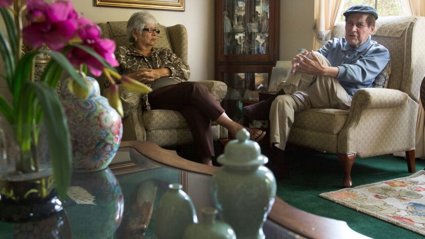 Irma J. Lopez, left, and her husband, Manuel M. Lopez, have been fighting since 1977 to deindustrial