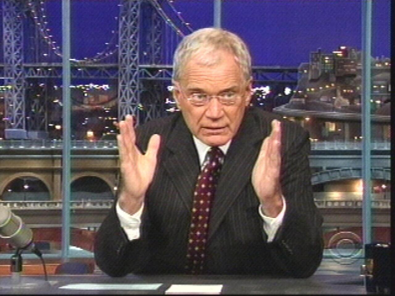 David Letterman's affairs (2009)
