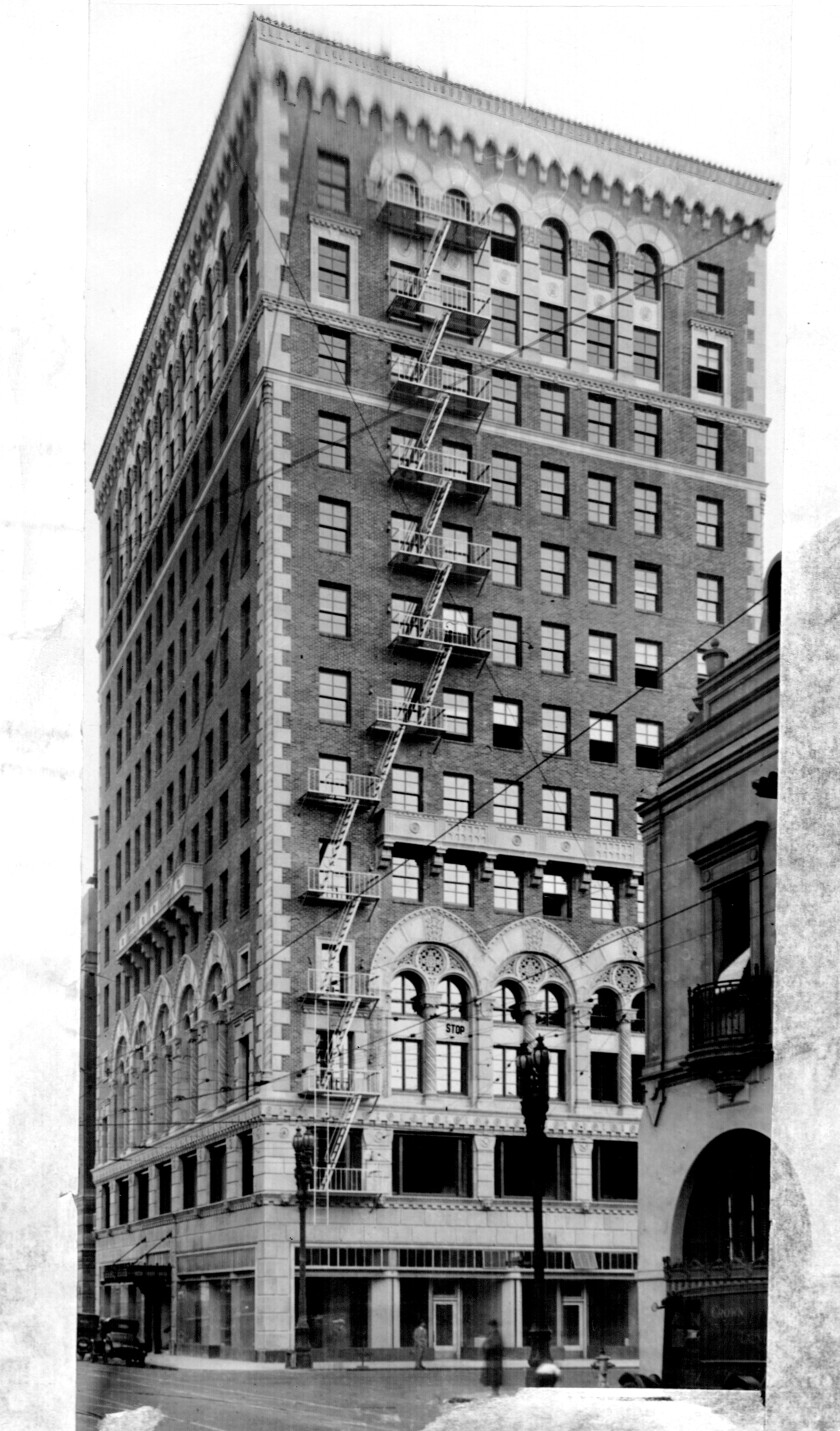 The Commercial Club of Southern California in downtown Los Angeles, Sept. 10, 1926. 