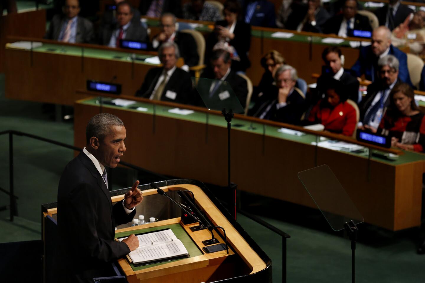 President Obama addresses United Nations General Assembly
