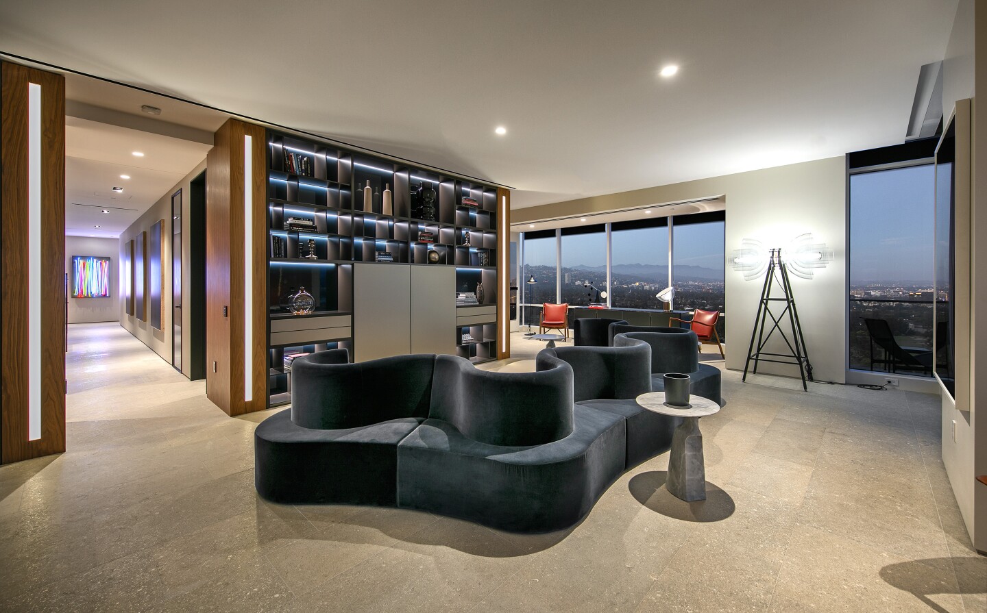 The Weeknd's penthouse at the Beverly West