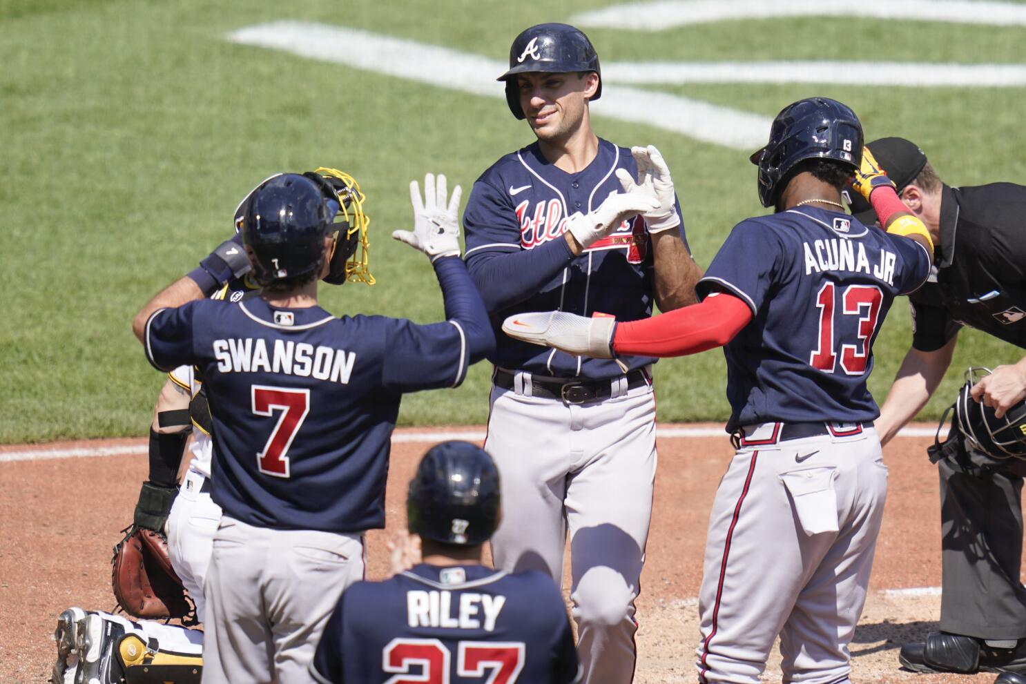 Austin Riley back as Atlanta Braves avoid sweep against Dodgers