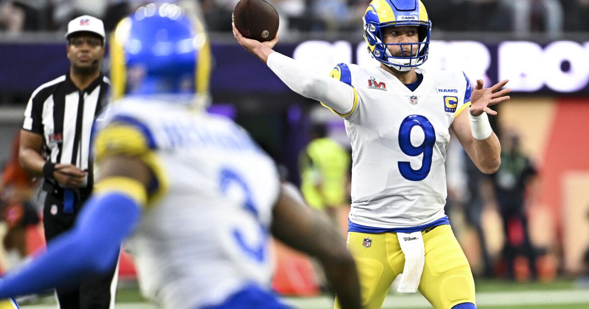 Matthew Stafford leads L.A. Rams to Super Bowl: 'Long time coming'