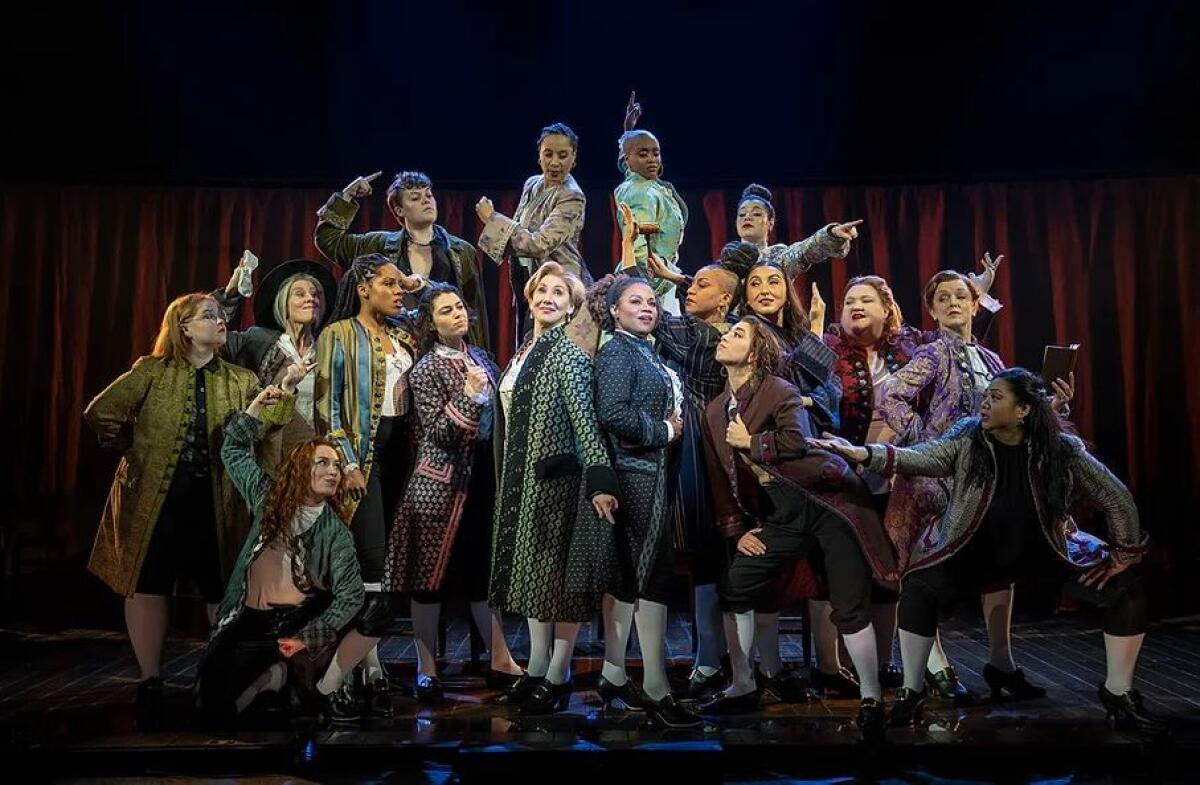 The touring company of "1776, the Musical."