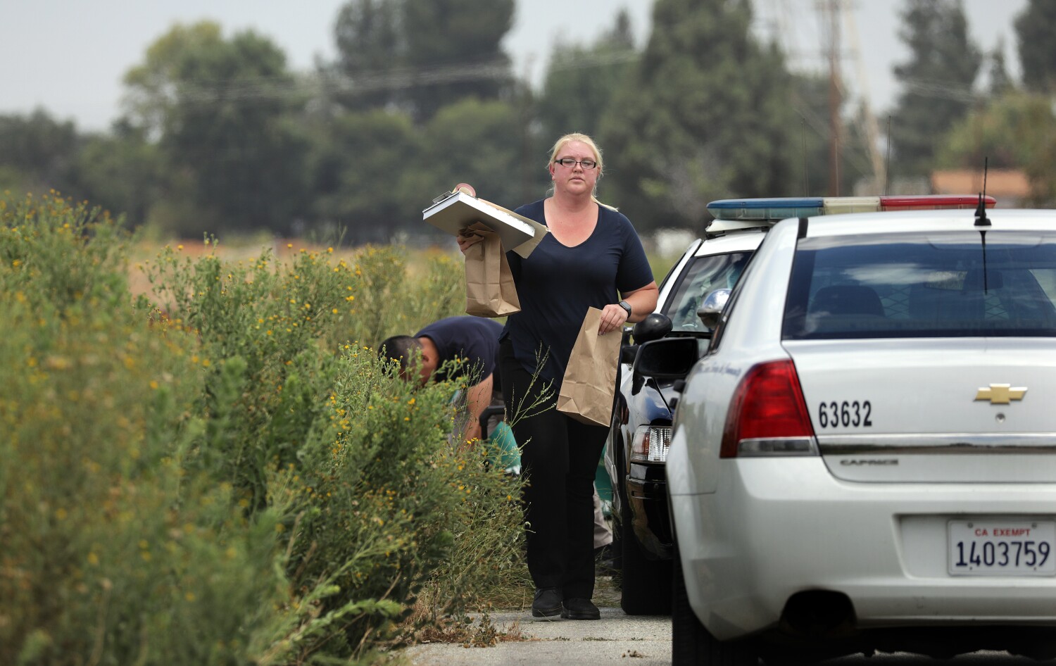 Lightning strikes man pushing baby stroller in Kern County