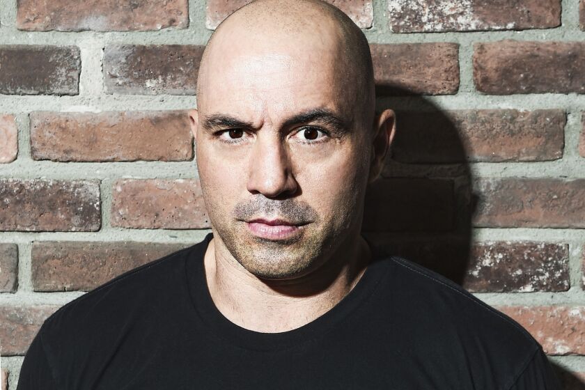 Joe Rogan brings his own brand of comedy to the MGM Grand for Labor Day weekend's UFC events in Las Vegas.