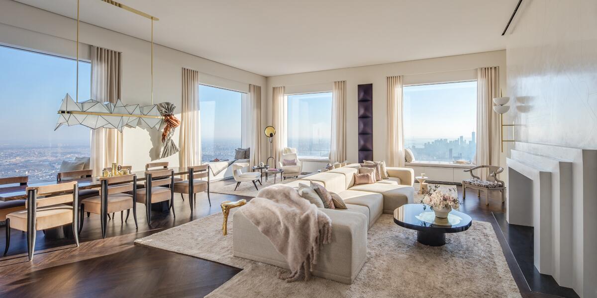 An interior of 432 Park Avenue. (DBox)