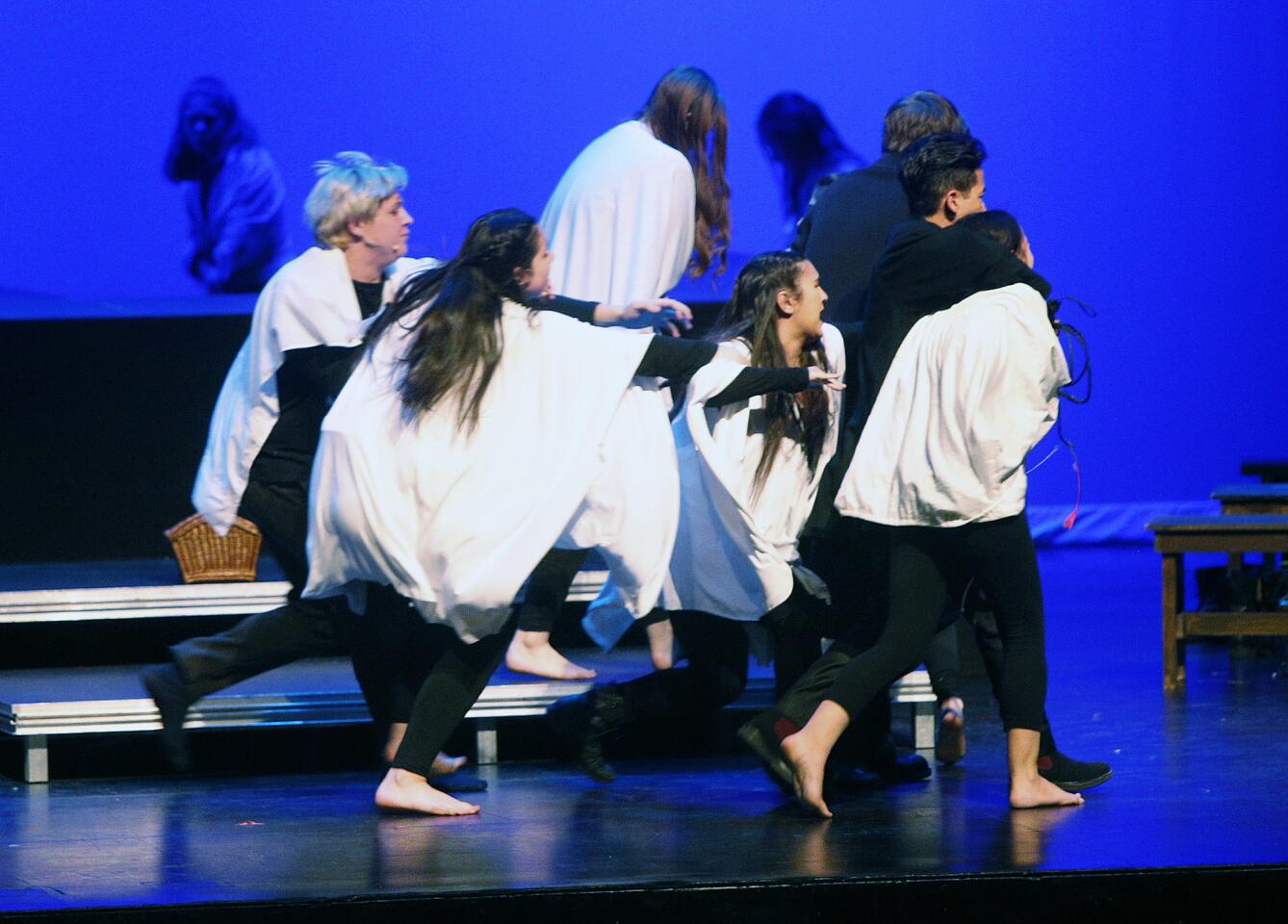 Photo Gallery: A Journey of Angels play with music about survival during the Armenian Genocide at Crescenta Valley High School
