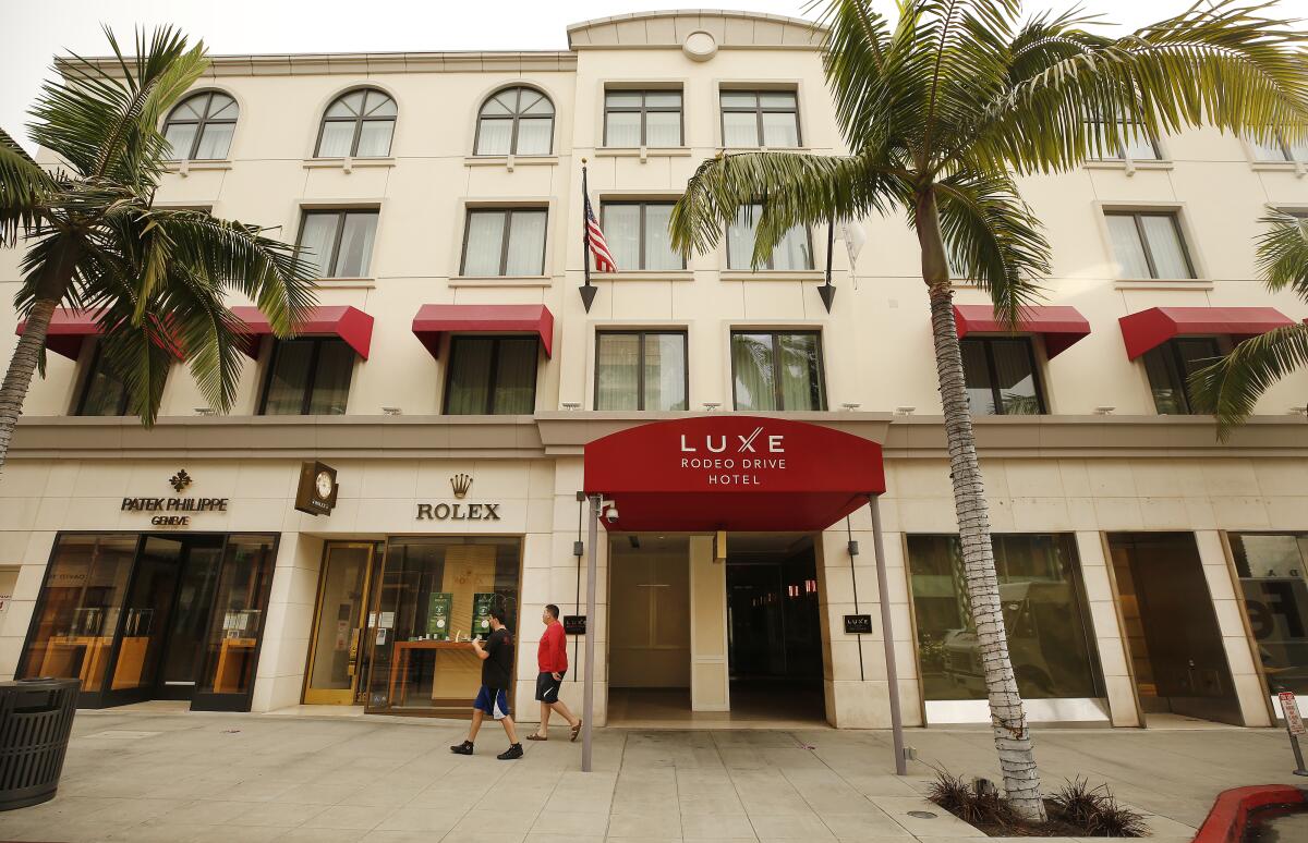 The Luxe Rodeo Drive hotel