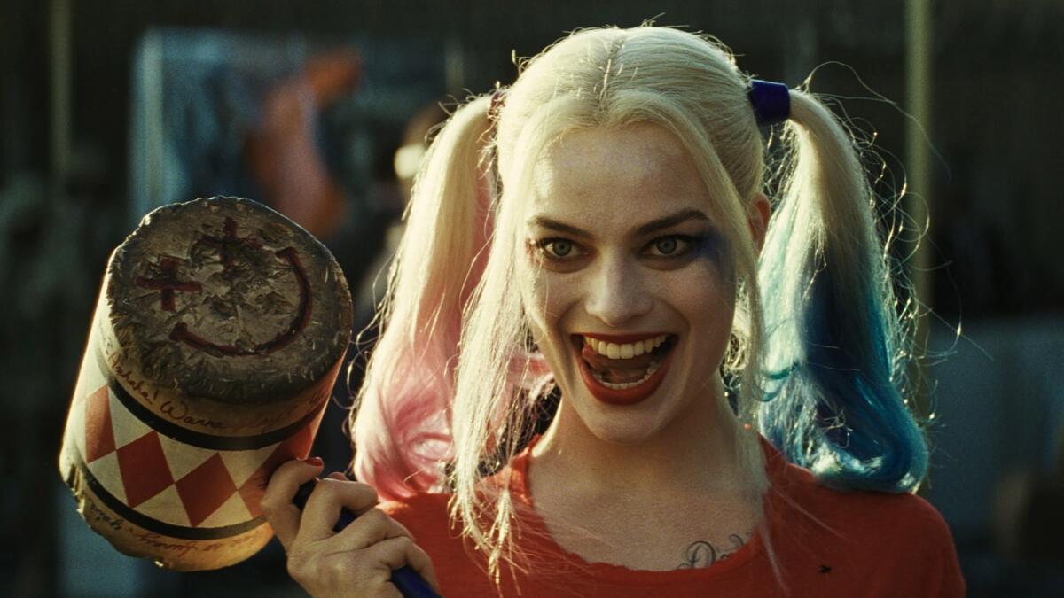 Margot Robbie as Harley Quinn in 2016's "Suicide Squad."