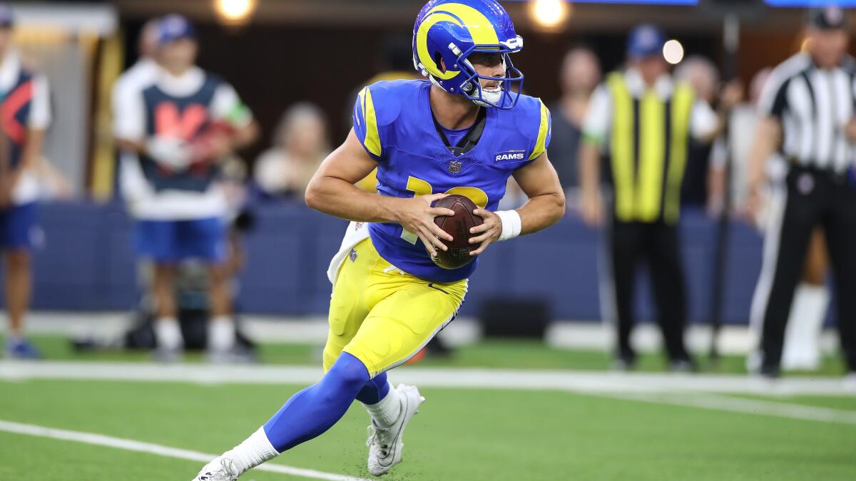 Matthew Stafford throws interceptions in Rams' loss to 49ers - Los