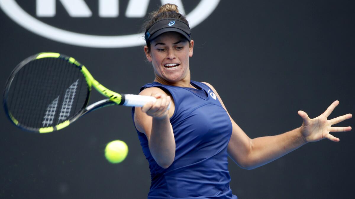 Jennifer Brady had never played in a Grand Slam tournament until qualifying for the Australian Open this year.