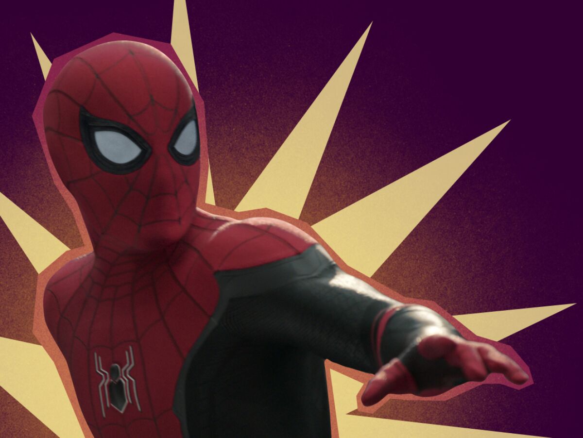 An illustration of Spider-Man