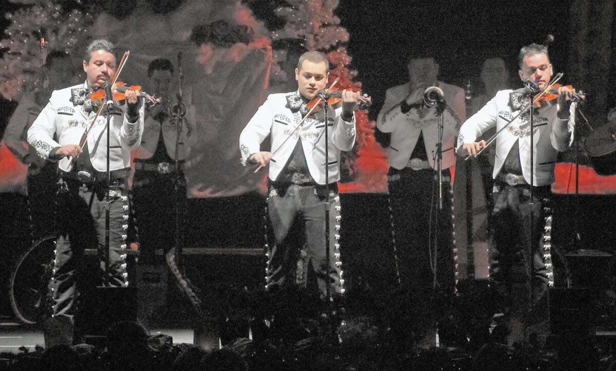 Mariachi master Jose Hernandez and his Mariachi Sol de Mexico will perform traditional and irreverent renditions of mariachi music at 8 p.m. at Segerstrom Center for the Arts