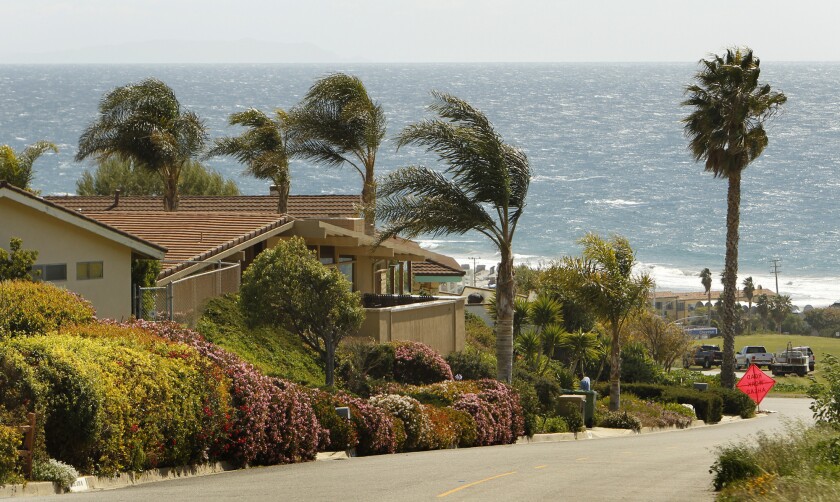 Data shows strong disparities in energy consumption by household income level. Malibu, pictured here, ranked the highest per-capita in residential energy consumption.