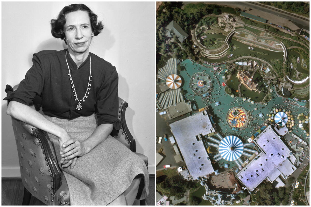 Shellhorn How landscape artist Ruth Shellhorn transformed Disneyland - Los ...