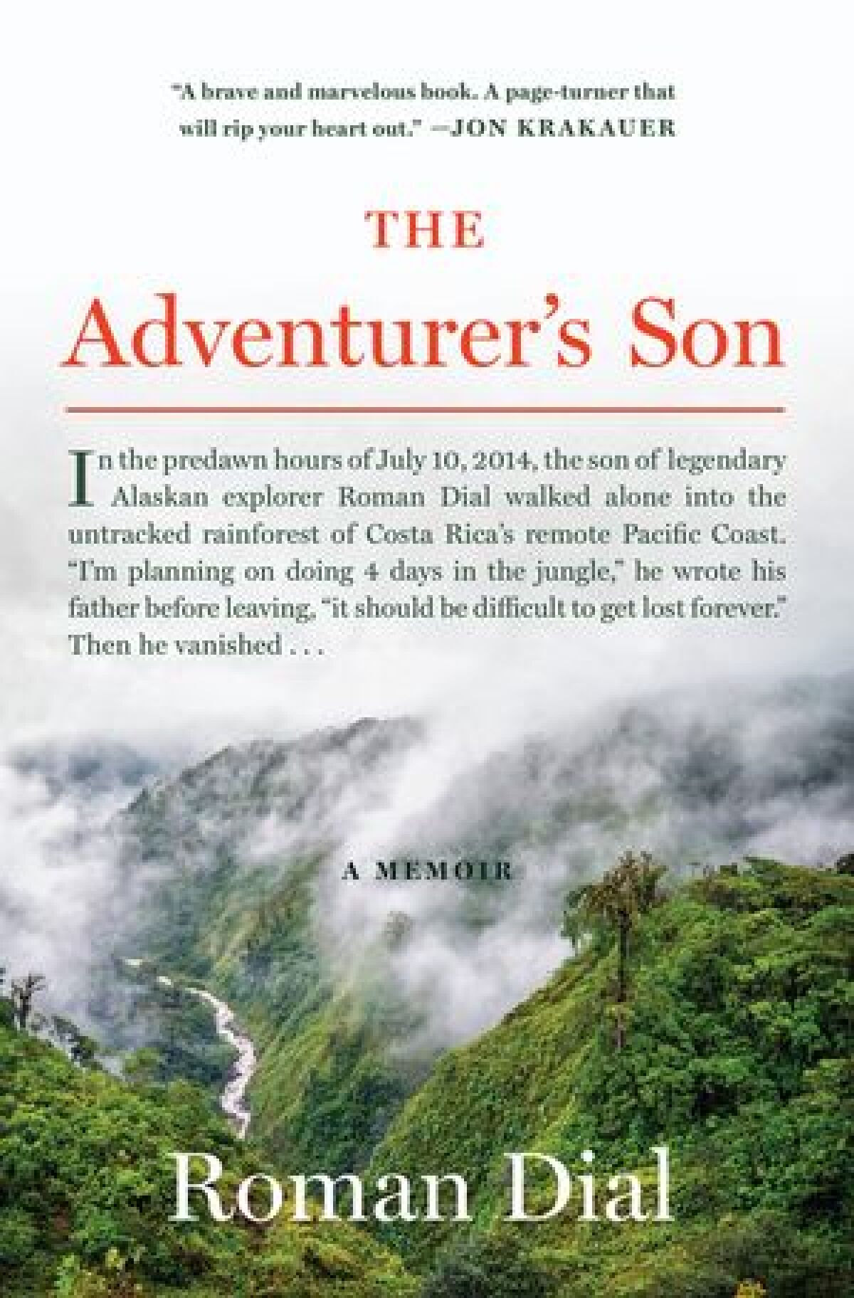 "The Adventurer's Son," by Roman Dial.