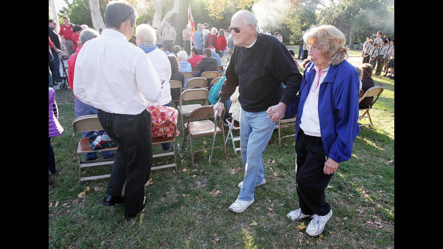 Photo Gallery: Veteran's Day event at Two Strike Park in La Crescenta