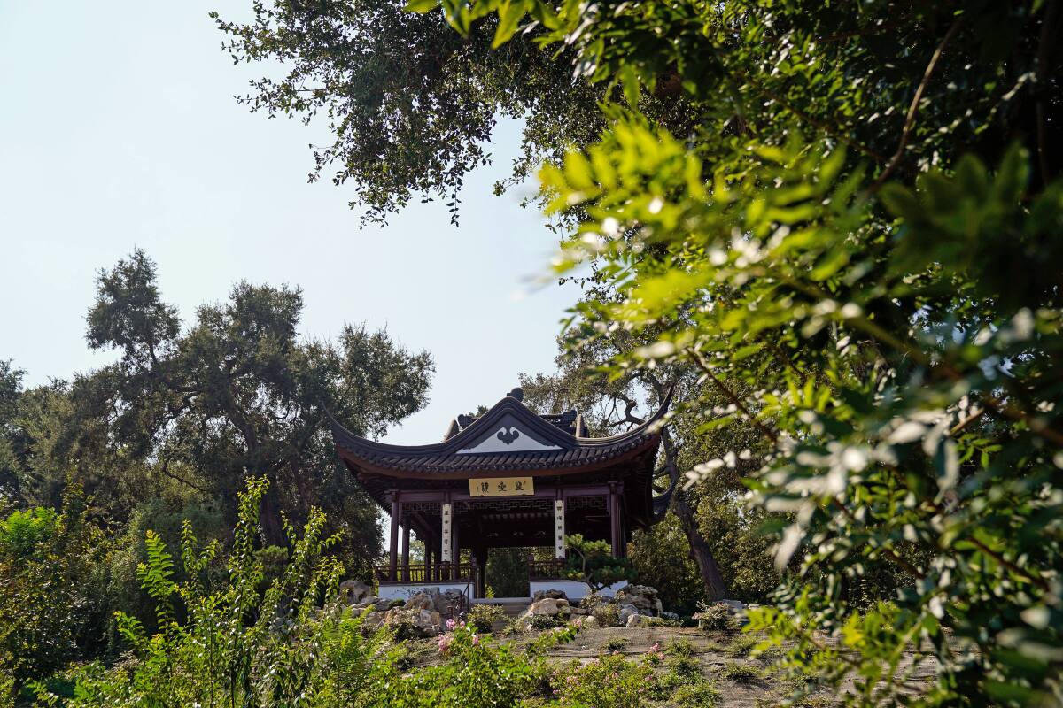 The Stargazing Tower at the Chinese Garden at the Huntington Library, Art Museum and Botanical Gardens