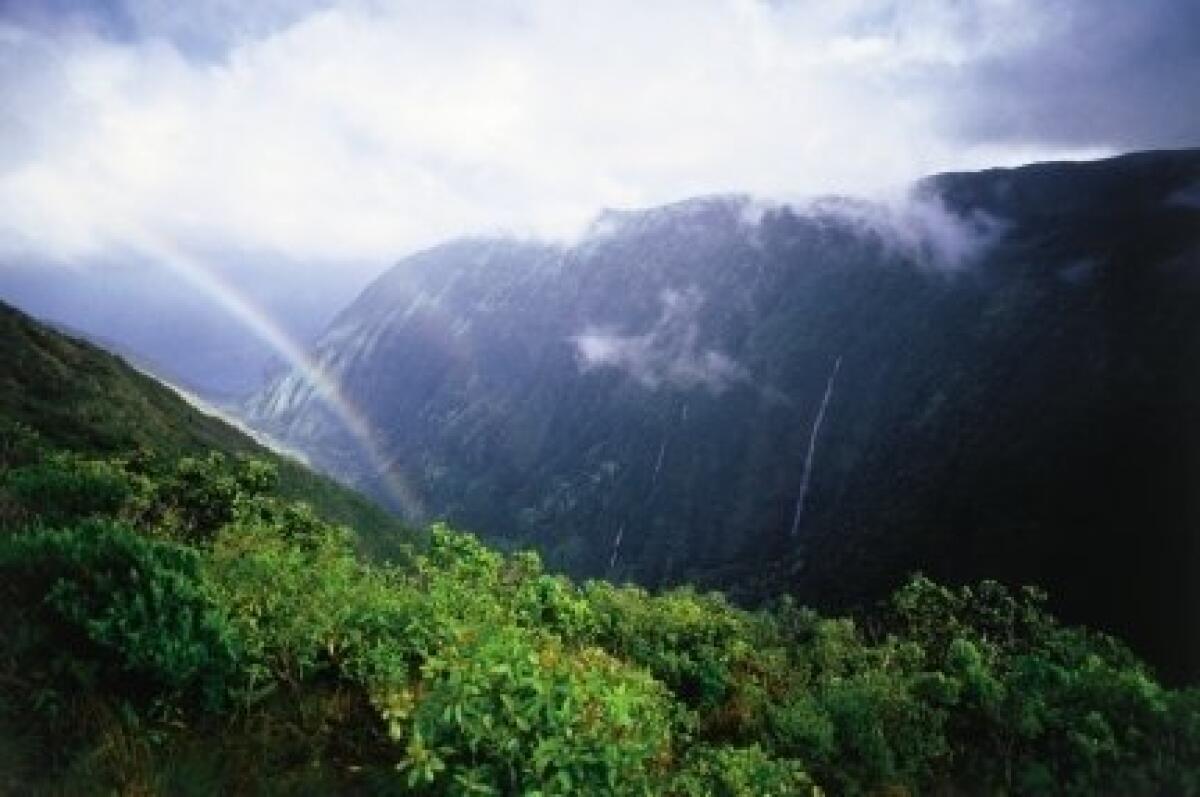 The island of Molokai. May marked the second consecutive month of record spending and visitor totals to Hawaii.