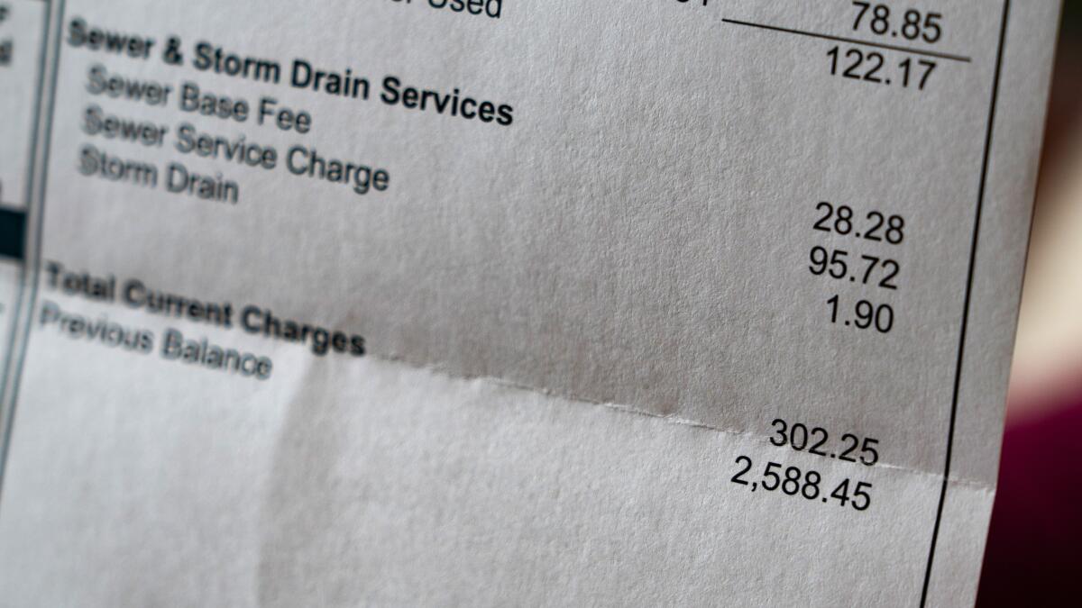 Sticker shock: Thousands of San Diego water customers are getting gigantic,  cumulative bills - The San Diego Union-Tribune