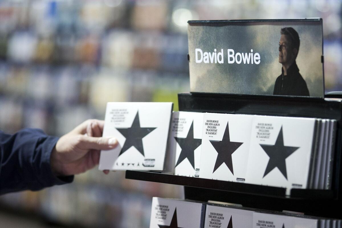 David Bowie knew he was dying of cancer when he made "Blackstar," an edgy, shape-shifting album that explores issues of mortality with haunting results. (AFP PHOTO / JUSTIN TALLIS/Getty Images)