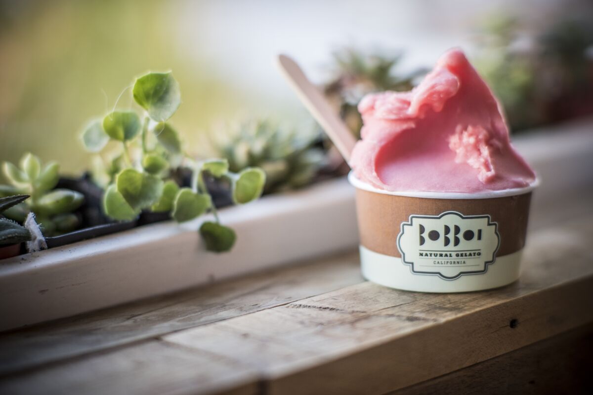 Treat your sweet to a Bobboi gelato on Valentine's Day.