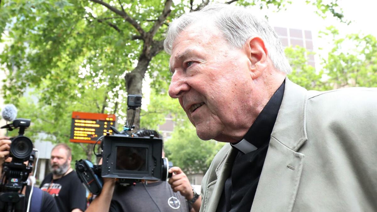 The jury convicted Cardinal George Pell of abusing two 13-year-old boys whom he had caught swigging sacramental wine in late 1996