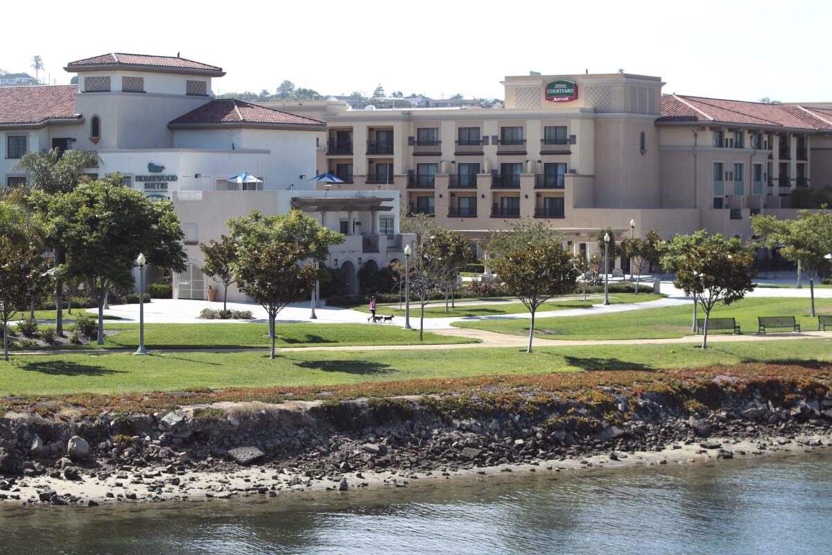 Marriott's Courtyard San Diego Airport/Liberty Station.