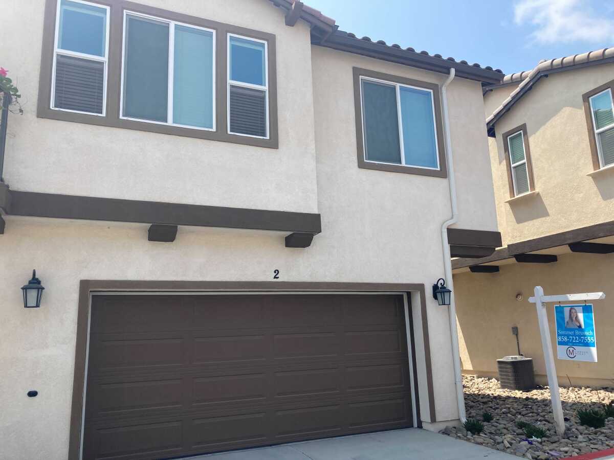 A townhouse listed for $599,000 in Chula Vista's Otay Ranch neighborhood in mid-August.