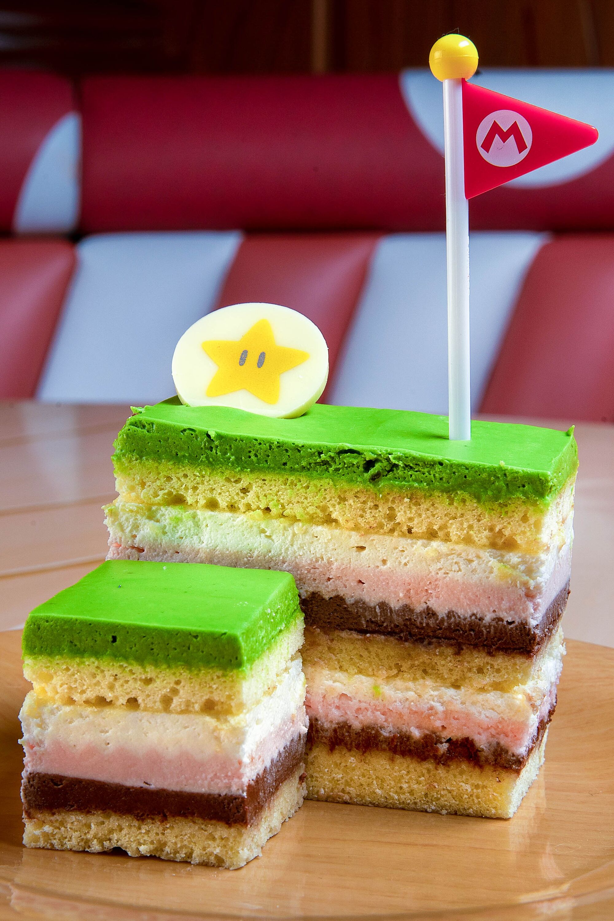 Mt. Beanpole Cake.