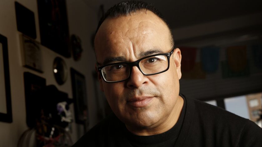 Rigoberto González's memoir is "What Drowns the Flowers in Your Mouth."