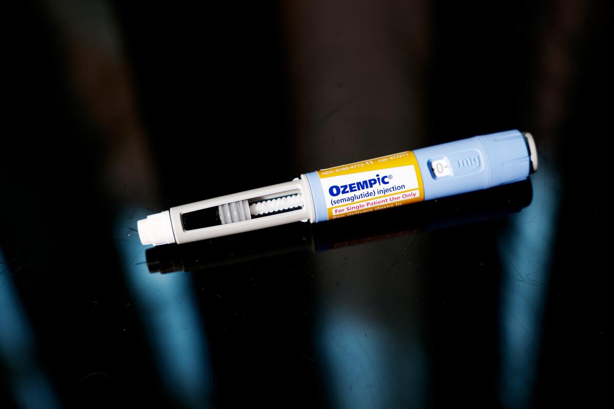  An Ozempic injection pen 