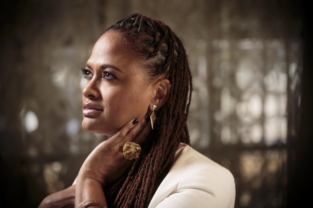 Ava DuVernay photographed at the Four Seasons in Los Angeles.