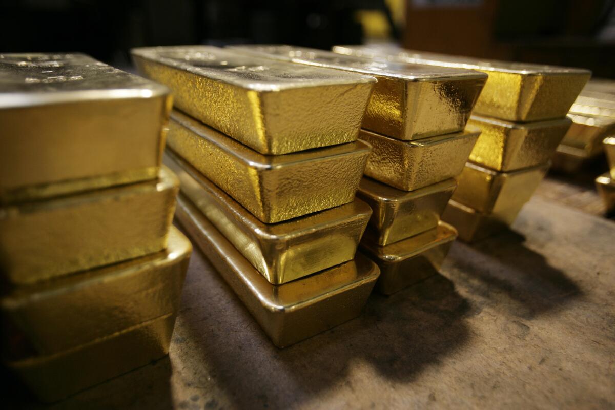 Gold bars