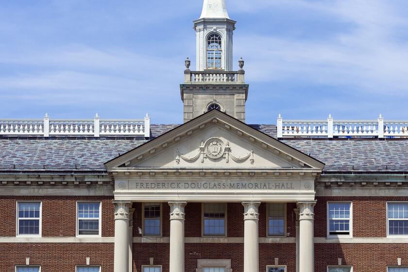 WASGINGTON DC, DISTRICT OF COLUMBIA, UNITED STATES - 2013/06/05: Frederick Douglas Memorial Hall, Howard University. (Photo by John Greim/LightRocket via Getty Images)