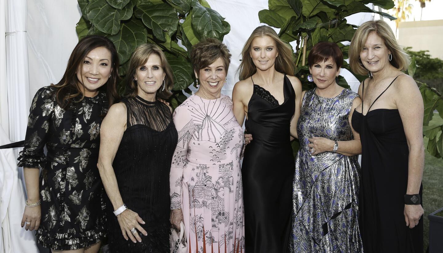 Members of the Art of Dining executive committee Susan Etchandy, Sally Crockett, Toni Berlinger, Tracy Schroeder, Marsha Anderson and Jennifer Van Bergh attended the 30th anniversary of Art of Dining.