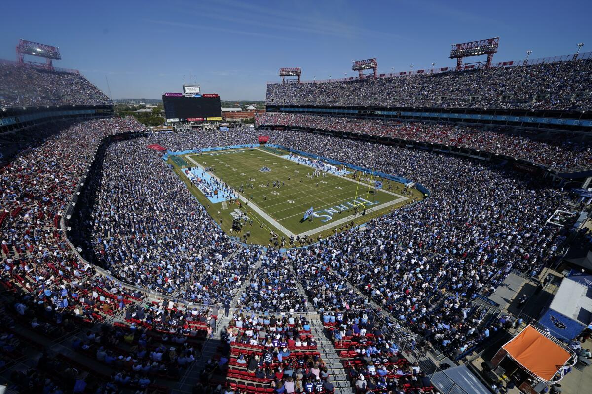 Titans closer to new stadium with $500 million from state - The San Diego  Union-Tribune