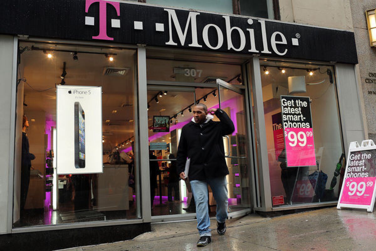 A T-Mobile store in New York.