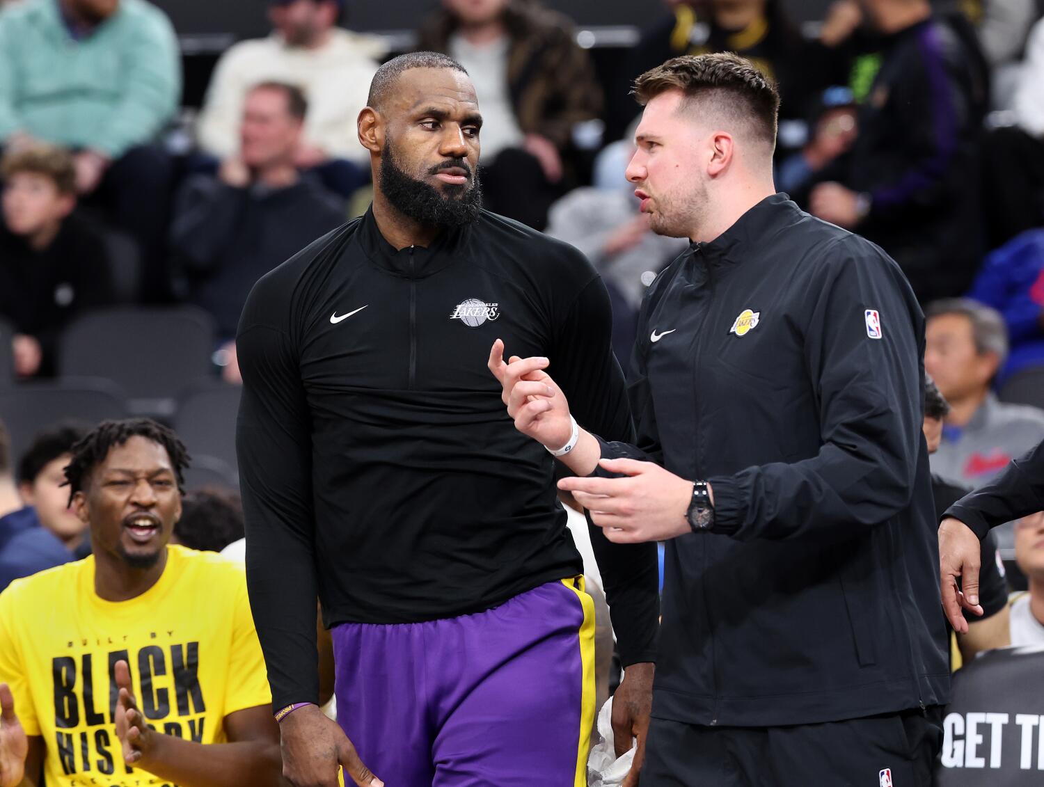LeBron James questionable to play Wednesday, Luka Doncic to see minutes improve LeBron James questionable to play Wednesday, Luka Doncic to see minutes improve