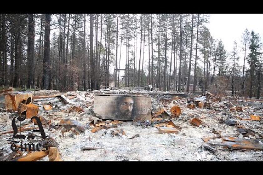 The deadliest fire in California history destroyed this town. Then the murals started to appear 