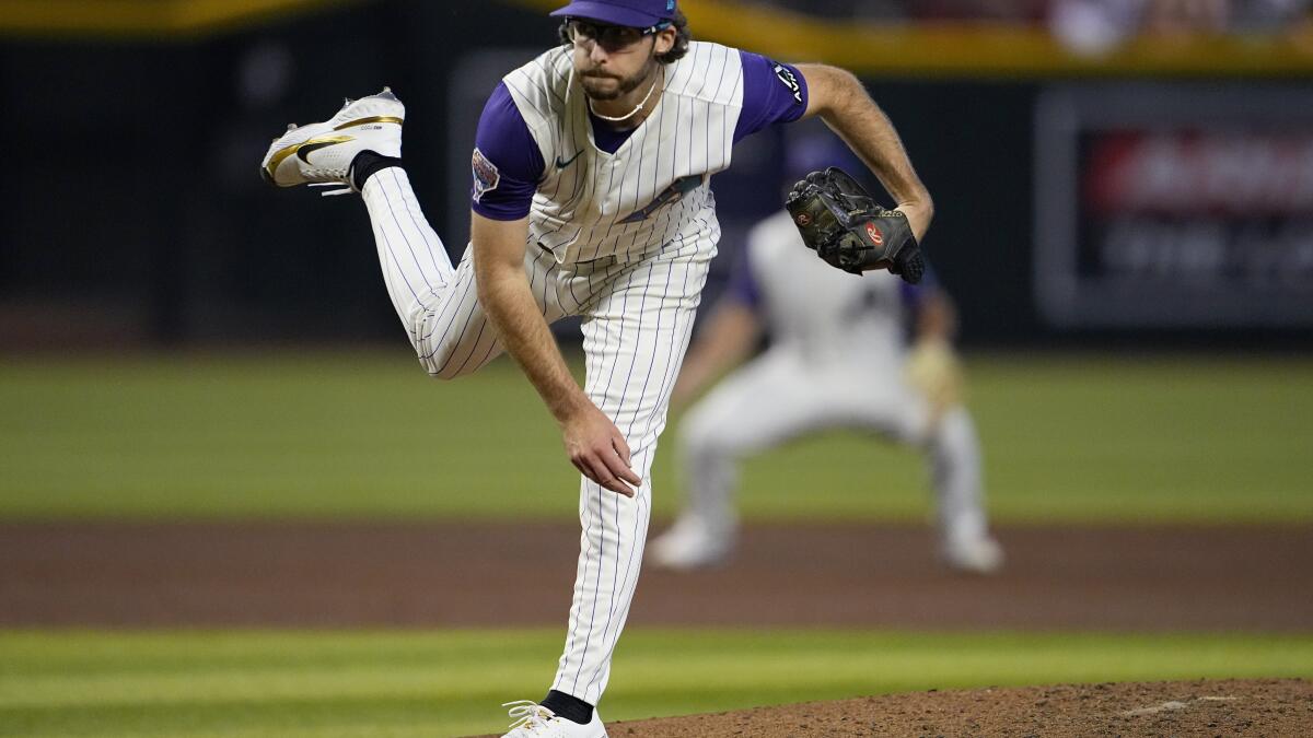 Zac Gallen starts, Paul Sewald closes shutout to end D-backs' skid